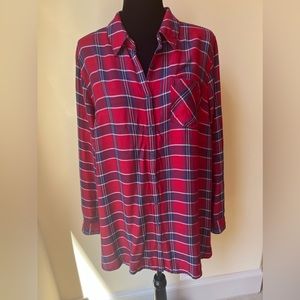 Long Sleeve Maternity Top - Isabel Maternity by Ingrid & Isabel Red Bottom Up